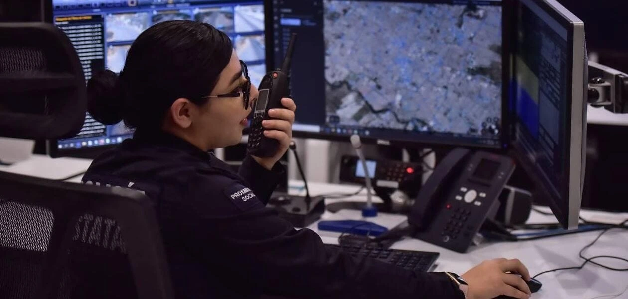 Refuerzan operativos de seguridad en Aguascalientes con vigilancia aérea, tecnología del C5i y patrullaje permanente en todo el estado.
