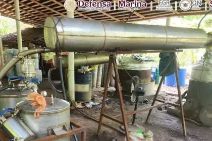 Agentes de la SSPC, Marina y Guardia Nacional llevaron a cabo el decomiso de casi cinco toneladas de droga en los estados de Chiapas, Tijuana y Guerrero.