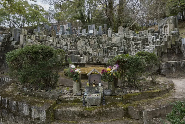 Cementerio en Hiroshima de las victimas de la bomba atomica. Foto National Geographic
