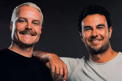 Sergio Checo Pérez y Valtteri Bottas, los pilotos de Cadillac en su incursión a la Fórmula 1. Foto: Cadillac.