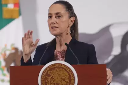 Sheinbaum dijo que el Gabinete de Seguridad informará sobre la investigación del asesinato del delegado de la FGR en Tamaulipas, Ernesto Vázquez Reyna. Foto Gabriel Pano El-Universal