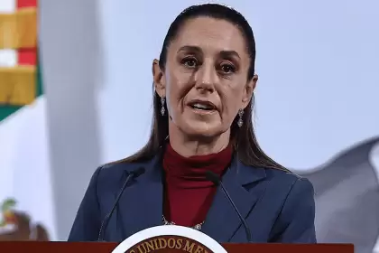 Claudia Sheinbaum dijo que televisoras deben explicar de nuevo el caso Vallarta- Cassez al igual que el periodista Carlos Loret de Mola. Foto Berenice Fregoso El Universal