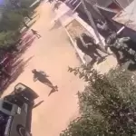 Desmantela Ejército Mexicano una célula criminal en Rincón de Romos con saldo de ocho personas detenidas. Captura de pantalla