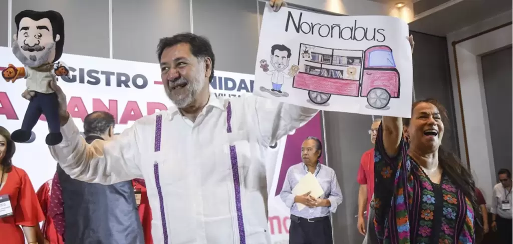 Fernandez Norona aseguro que en los eventos donde asiste los articulos con su nombre y marca Norona es pueblo son elaborados por sus seguidores