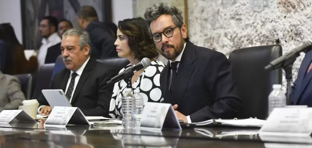 Genaro Lozano recibio su ratificacion por parte del Congreso de la Union como embajador de Mexico en Italia. Cuartoscuro