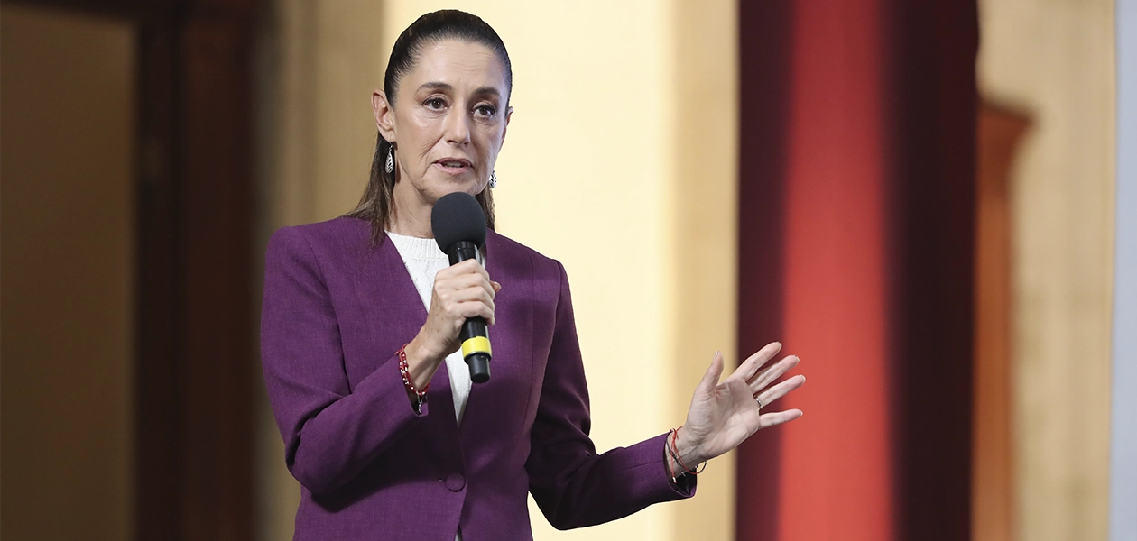 La presidenta, Claudia Sheinbaum, celebró la reducción de la pobreza en México