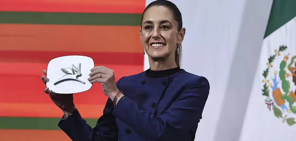 La presidenta Claudia Sheinbaum presento los autos electricos Olinia 100 por ciento mexicanos. Fotos El Universal