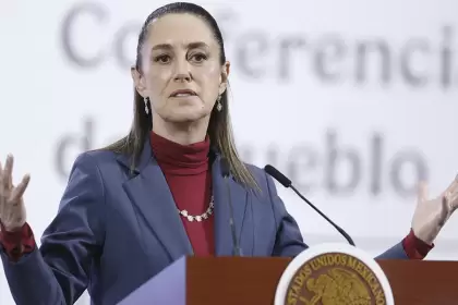 Las fuerzas militares de Estados Unidos, no entrarán a territorio mexicano, asegura la SRE en un comunicado, respaldando las declaraciones de la presidenta Claudia Sheinbaum. Foto Agencia EFE