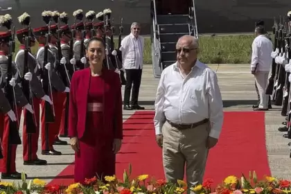 Los presidentes de México, Claudia Sheinbaum, y de Guatemala, Bernando Arévalo, sostuvieron una reunión para establecer acuerdos bilaterales