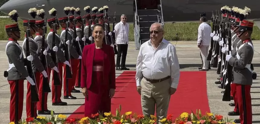 Los presidentes de México, Claudia Sheinbaum, y de Guatemala, Bernando Arévalo, sostuvieron una reunión para establecer acuerdos bilaterales
