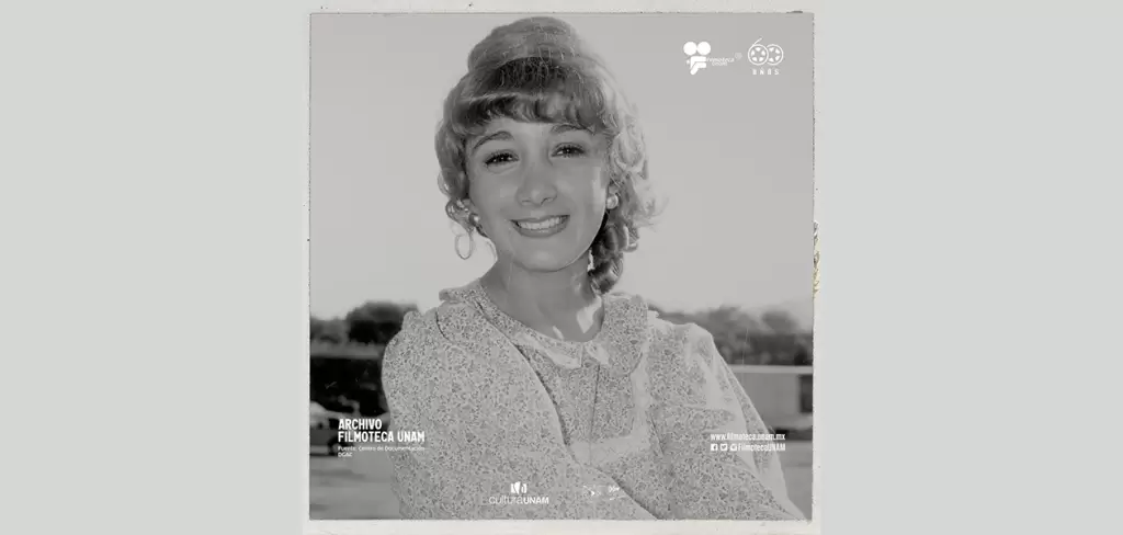 Maria Antonieta de las Nieves incursiono desde muy pequena en el mundo del doblaje. Foto Filmoteca UNAM