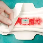 MesntruAI, es la primer toalla femenina inteligente, capaz de detectar sintomas tempranos de cáncer. Imagen generada por A por Lucas Dosnon and Josef Kuster ETH Zurich