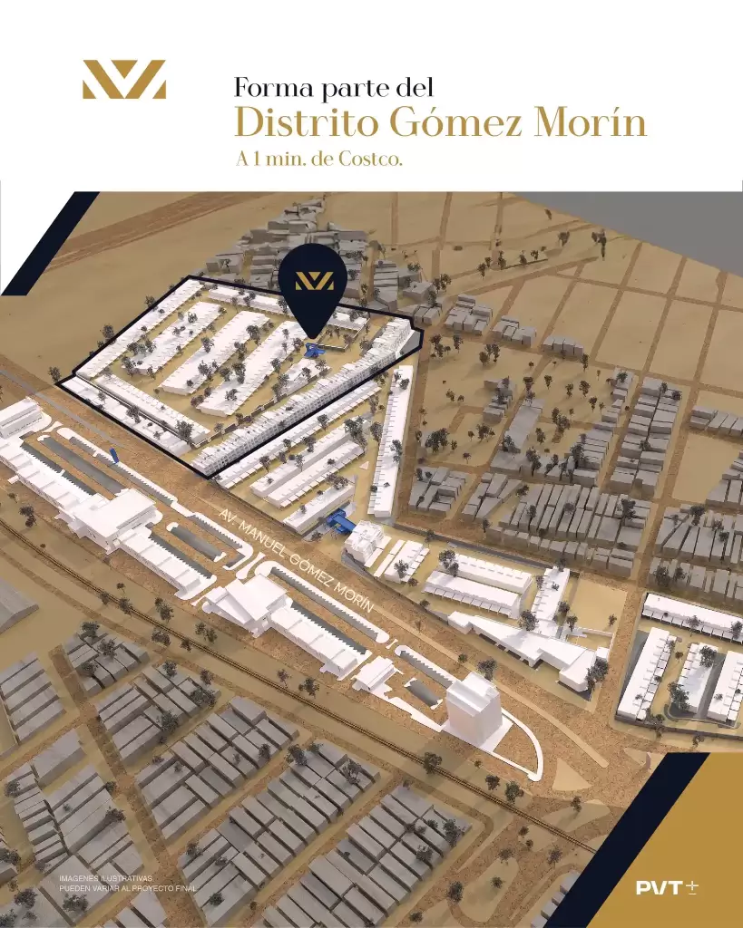 Morenga Gran Vivir formara parte del llamado Distrito Gomez Morin