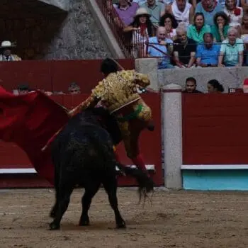 Ni aparatosa fue la cornada que sufrio Morante de la Puebla aunque tampoco reviste gravedad pero si lo dejara inactivo cuando menos unos dias. Foto cortesia mundotoro