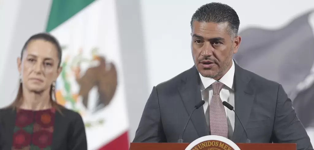 Omar García Harfuch, secretario de Seguridad y Protección Ciudadana, descartó que el Cártel de Sinaloa esté terminado. Foto Agencia EFE