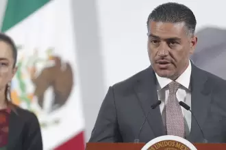 Omar García Harfuch, secretario de Seguridad y Protección Ciudadana, descartó que el Cártel de Sinaloa esté terminado. Foto Agencia EFE