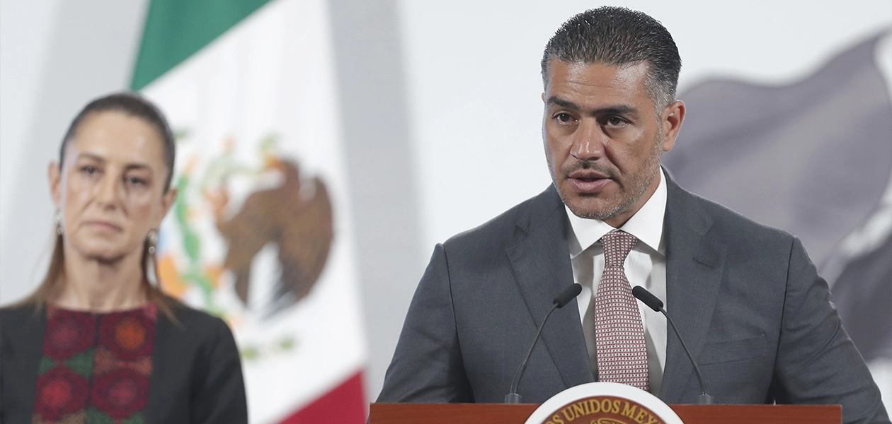 Omar García Harfuch, secretario de Seguridad y Protección Ciudadana, descartó que el Cártel de Sinaloa esté terminado. Foto Agencia EFE