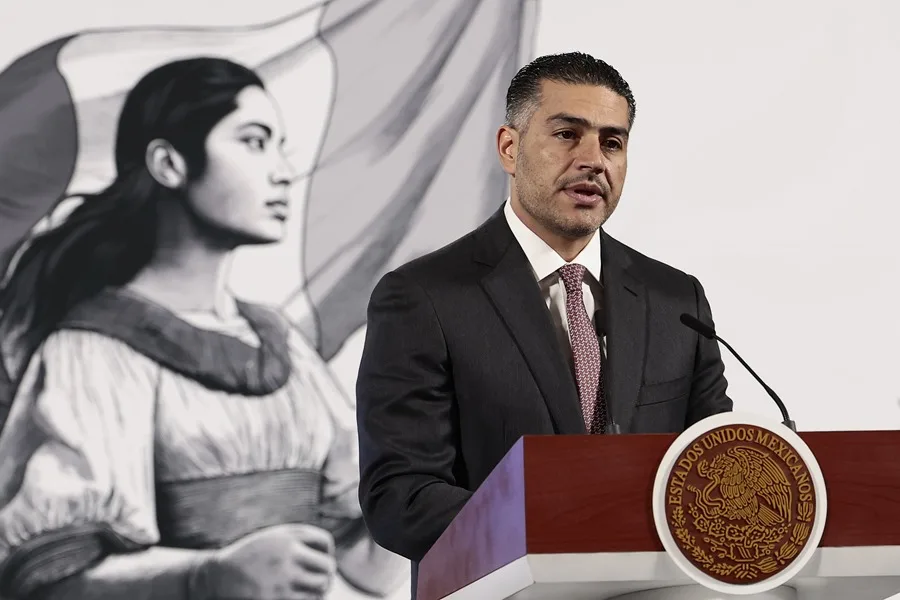 Omar Garcia Harfuch titular de la SSPC anuncio a traves de sus redes sociales el decomiso de las casi cinco toneladas de droga