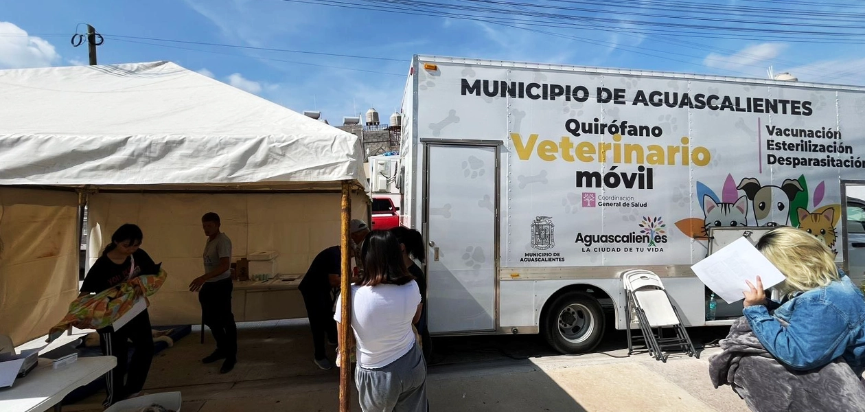 Quirófano veterinario móvil Guadalupe Paseos