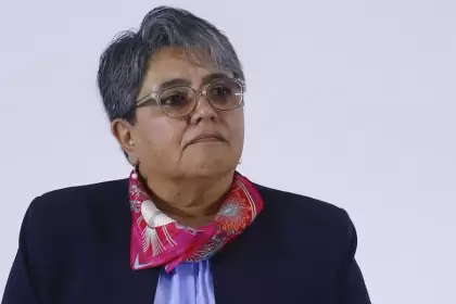 Raquel Buenrostro, titular de la Secretaría Anticorrupción y Buen Gobierno, aseguró no tener denuncias contra Peña Nieto por caso Pegasus. Foto REUTERS