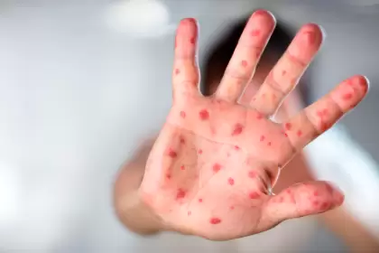 Imagen ilustrativa a un paciente con Sarampión. Foto: JLMNoticias / Especial.