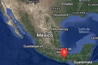 Sismo de 5.9 en Tlacolula, Oaxaca. Imagen captura de pantalla