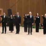 Toma de protesta de los Magistrados del Supremo Tribunal de Justicia del Poder Judicial en Aguascalientes. Foto Congreso del Estado