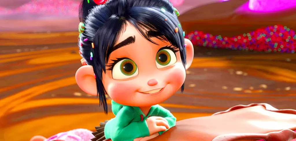 Vanellope Von Shweetz es el trtabajo mas reciente de doblaje de Maria Antonieta de las Nieves. Foto Celebrations Disney Magazine