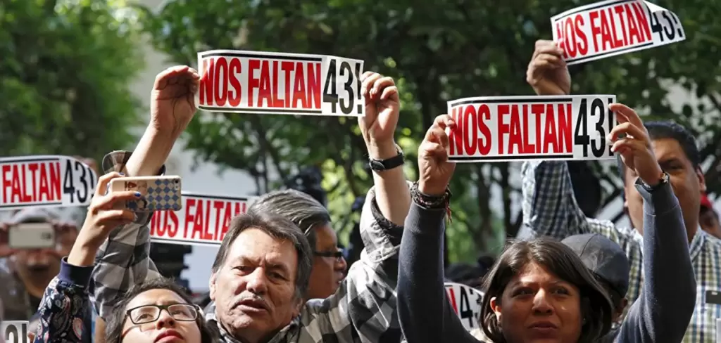 Vidulfo Rosales deja el caso Nos faltan 43 para sumarse al proyecto de Hugo Aguilar Ortiz en el Supremo Tribunal de Justicia. Foto CDHM Tlachinollan