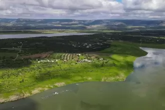 Con 22.2 % de su capacidad y más de 79 millones de m³, la Presa Calles lidera almacenamiento en Aguascalientes; Sedrae llama al uso responsable del agua.