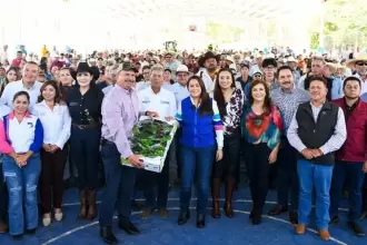 Tere Jiménez arranca obras del Distrito de Riego 001 en Aguascalientes con inversión de 500 millones y beneficio para más de 1,800 productores.