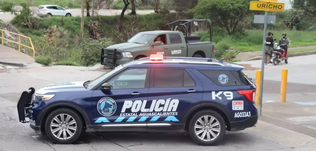 SSPE instala puntos de vigilancia y refuerza patrullajes coordinados en Aguascalientes para garantizar la seguridad de las familias.