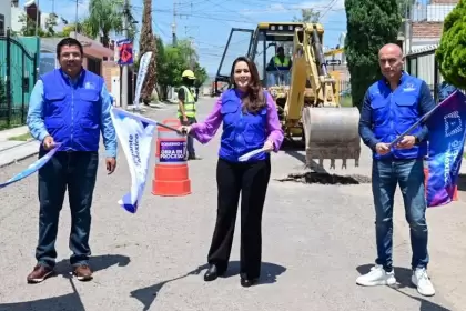 Tere Jiménez inaugura pozo de agua en El Pedernal Primero y arranca obras urbanas en Jesús María con inversión de más de 17 millones de pesos.