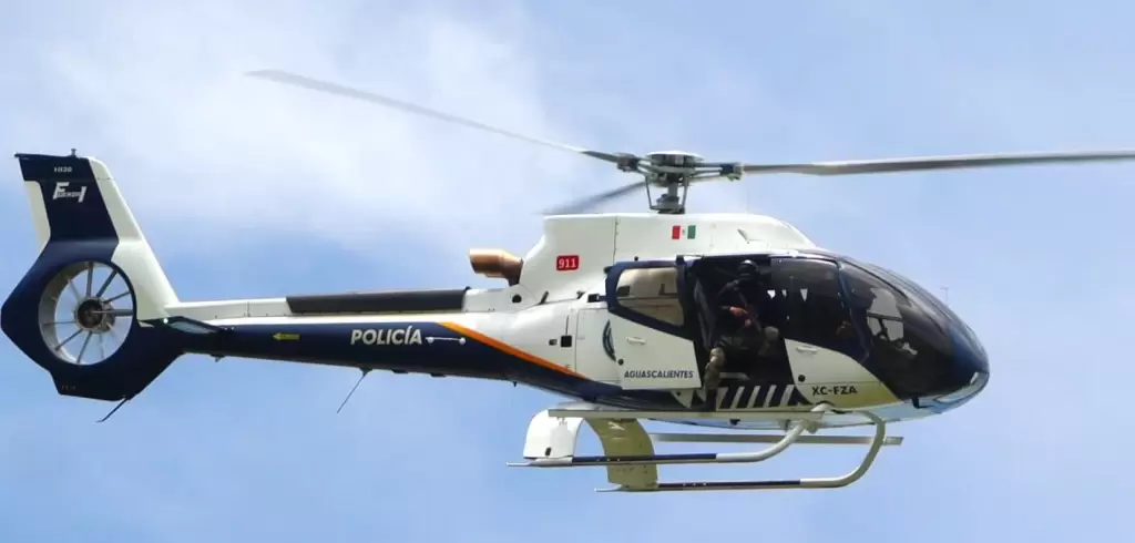 El helicóptero “Fuerza Uno” refuerza la seguridad en Aguascalientes con patrullajes, operativos, rescates y apoyo en emergencias.
