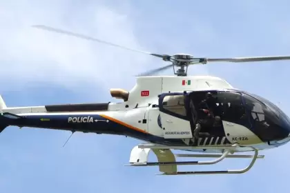 El helicóptero “Fuerza Uno” refuerza la seguridad en Aguascalientes con patrullajes, operativos, rescates y apoyo en emergencias.