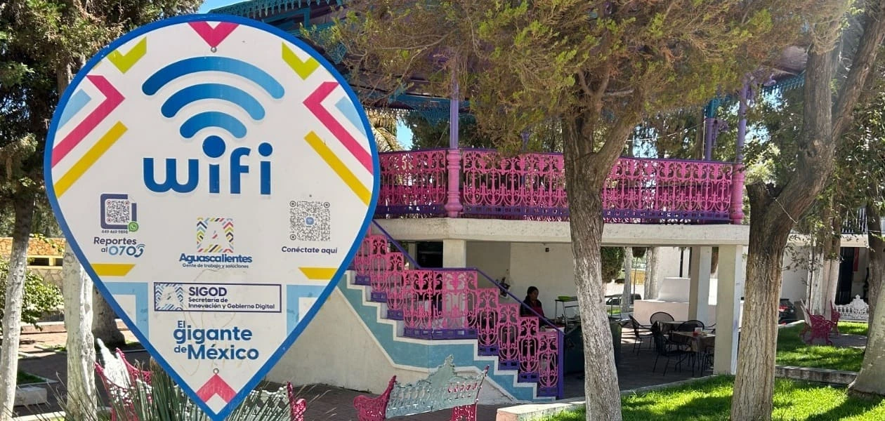 Aguascalientes suma más de 2,100 puntos de internet gratuito y se ubica en 4.º lugar nacional en acceso digital, según el IMCO 2025.