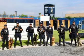 El Grupo K9 de la Policía Estatal de Aguascalientes recibe entrenamiento internacional en Texas para fortalecer seguridad y vigilancia en el estado
