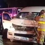 Accidente en la 45 sur, dejó como saldo nueve personas lesionadas, don de ellos con traslado a un hospital. Foto JLMNoticias captura de pantalla