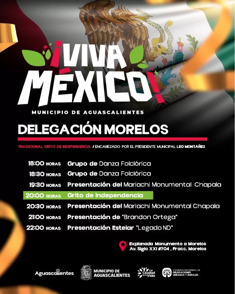 Aguascalientes Independencia Morelos
