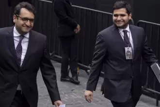 Andy y Gonzalo López Beltrán, obtuvieron tres amparos contra cualquier orden de aprehensión en su contra. Foto: Galo Cañas/Cuartoscuro