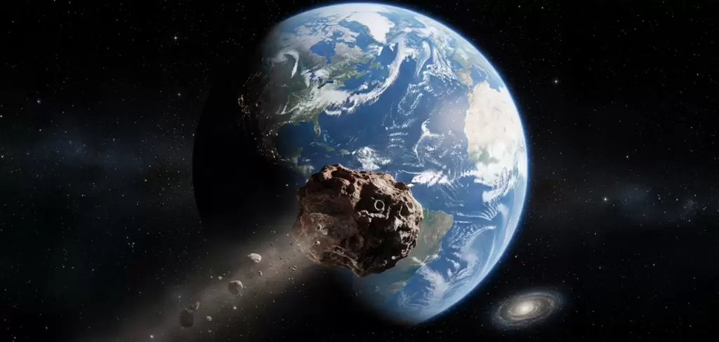 Científicos rusos advirtieron que este jueves un asteroide de casi 300 metros pasará cerca de la tierra. Imagen generada con IA/JLMNoticias