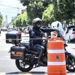 Cierre de calles en Aguascalientes con motivo de la ceremonia del Grito de independencia. Foto SSPM