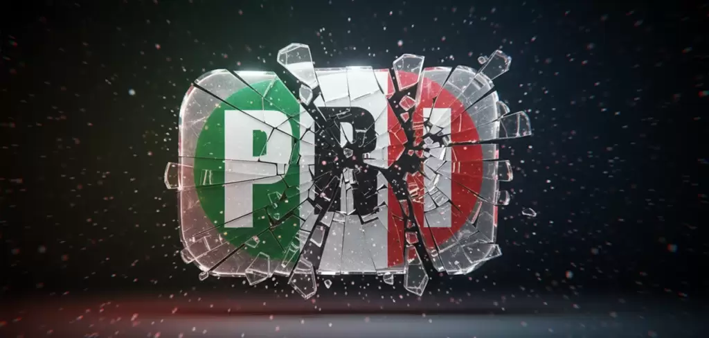 El PRI goberno en Mexico por mas de 70 anos. Imagen generada con IA JLMNoticias