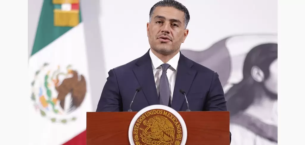 El secretario de Seguridad y Protección Ciudadana, Omar García Harfuch, dijo que en el caso del huachicol fiscal, no habrá impunidad. Foto El Universal