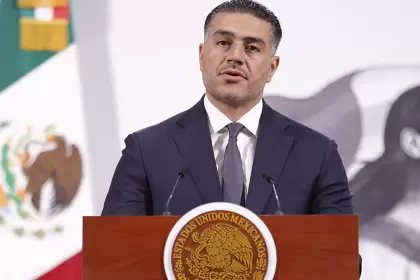 El secretario de Seguridad y Protección Ciudadana, Omar García Harfuch, dijo que en el caso del huachicol fiscal, no habrá impunidad. Foto El Universal