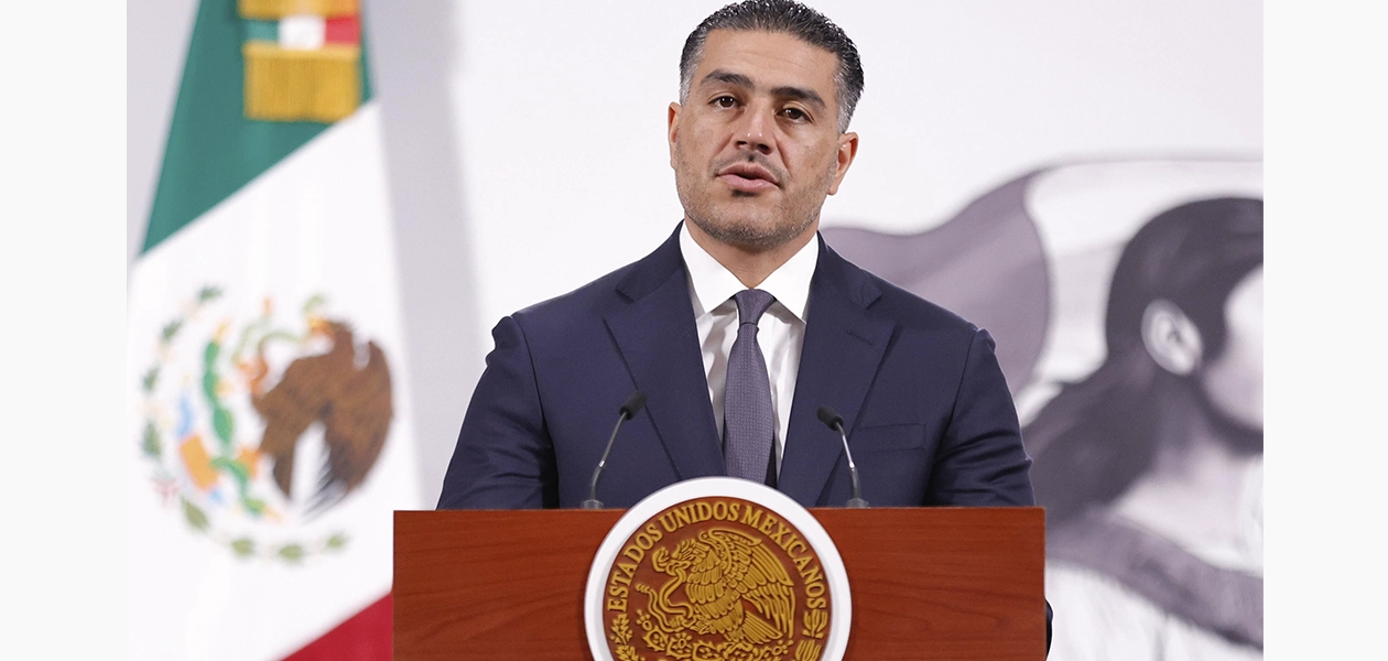 El secretario de Seguridad y Protección Ciudadana, Omar García Harfuch, dijo que en el caso del huachicol fiscal, no habrá impunidad. Foto El Universal