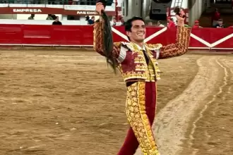 “El Calita” no sólo consiguió la tarde más importante de su carrera sino un triunfo que hacía muchos años no se daba en el Nuevo Progreso. Foto: JLMNoticias / Especial / GL y Gustavo Pelayo.