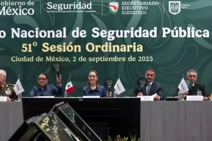 Gabinete de Seguridad destaca reducción de los homicidios dolosos durante reporte de resultados ante el CNSP