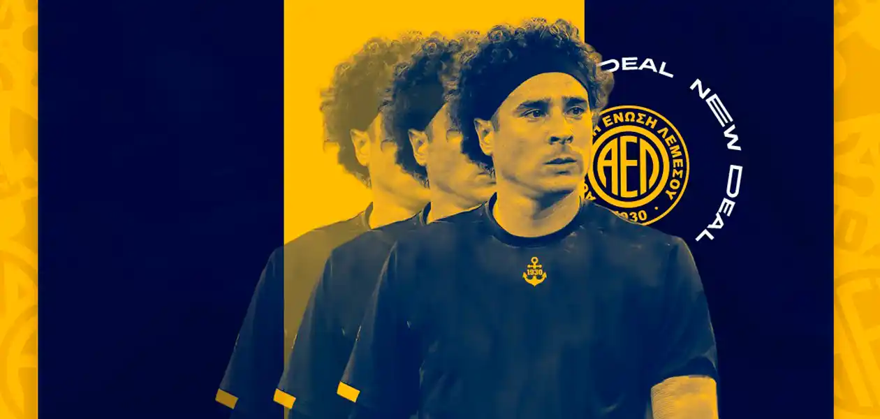 El portero mexicano Guillermo Ochoa, nuevo jugador del Limassol de Chipre. Foto: JLMNoticias / AEL Limassol.