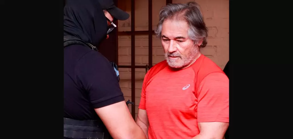 Hernán Bermúdez arribó hace unos minutos a México, para enfrentar un juicio en su contra. Foto JLMNoticias captura de pantalla